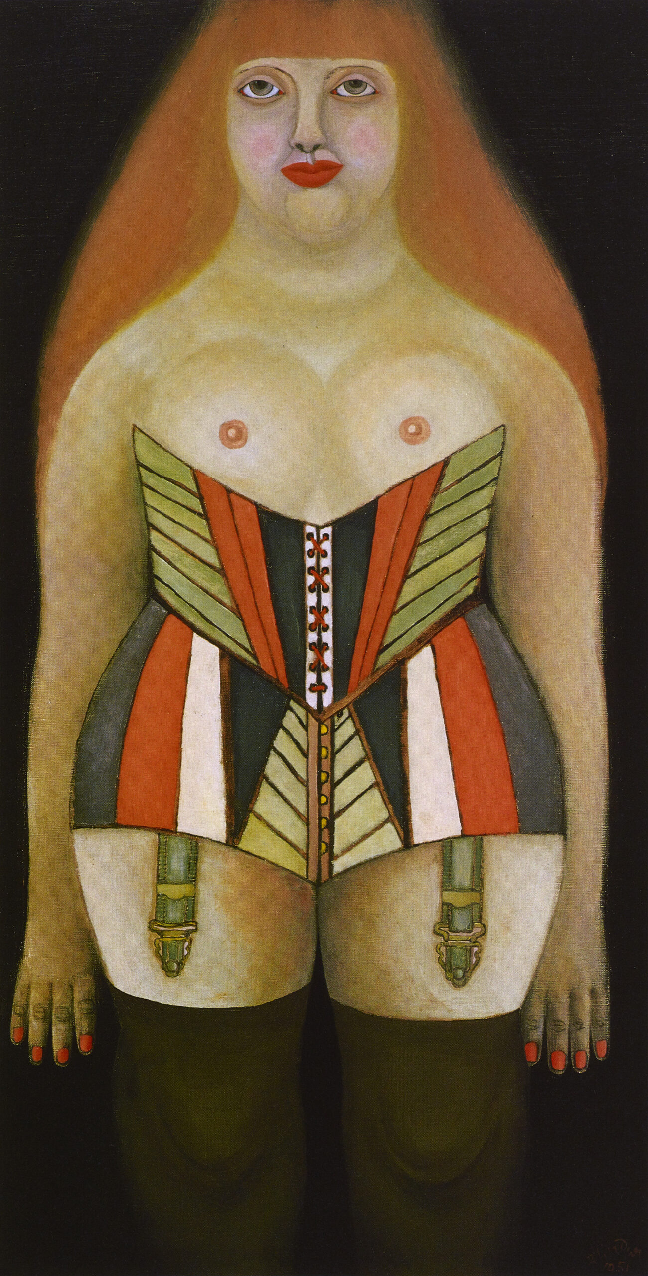 Woman in Corset (Anna), 1951 grand format