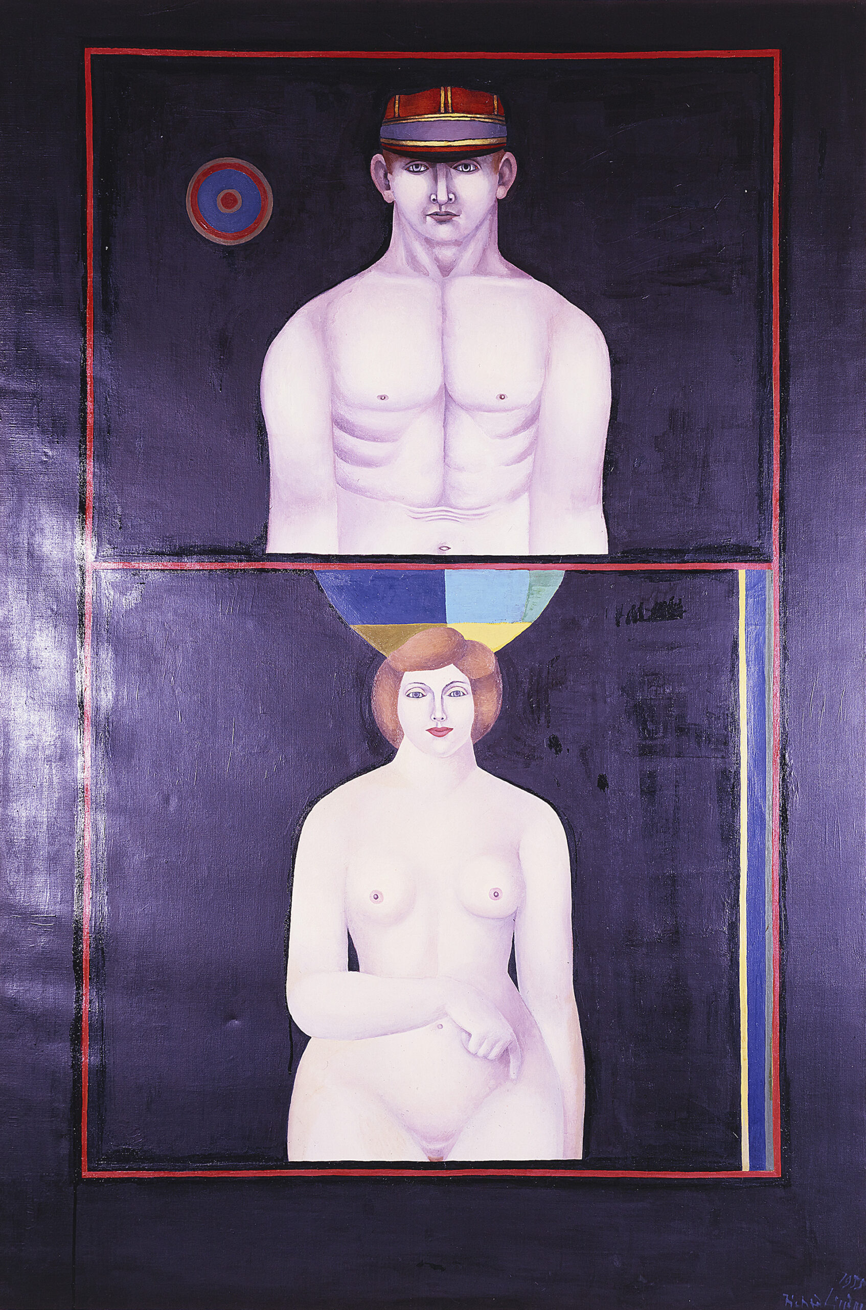 The Couple (Adam and Eve), 1955 grand format