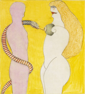 And Eve, 1970 Watercolors grand fromat