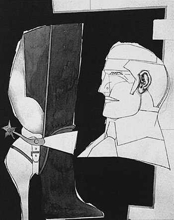 Tête d’homme, 1973