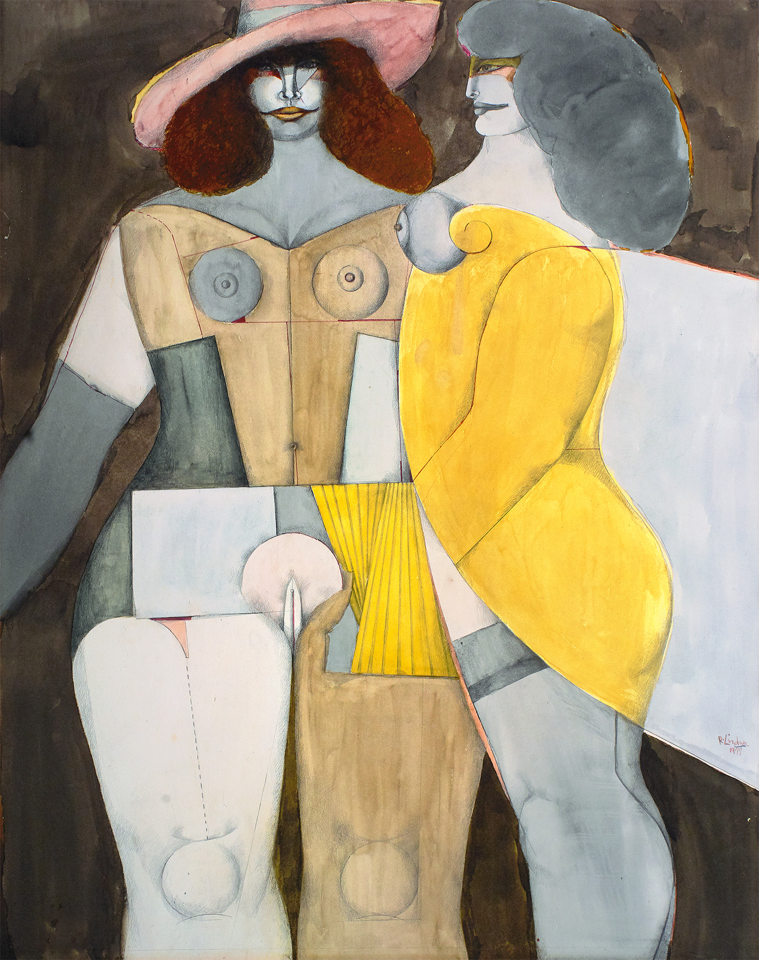 Two Women, 1977 grand format