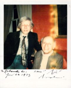 Richard Lindner and Andy Warhol