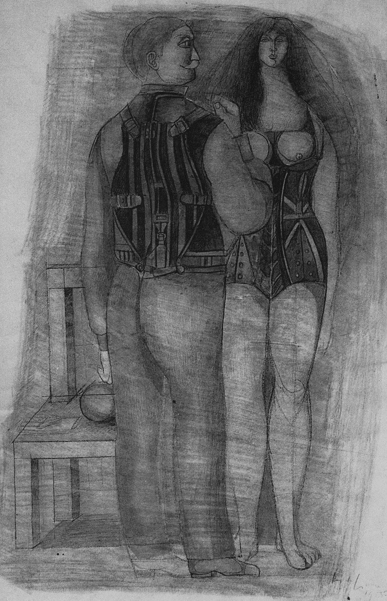 Untitled (The Couple), 19550-55