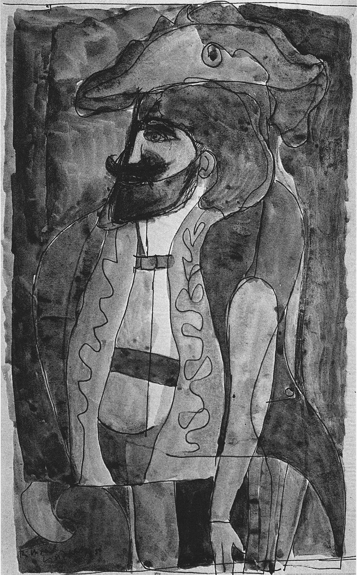 Untitled (Portrait), 1950