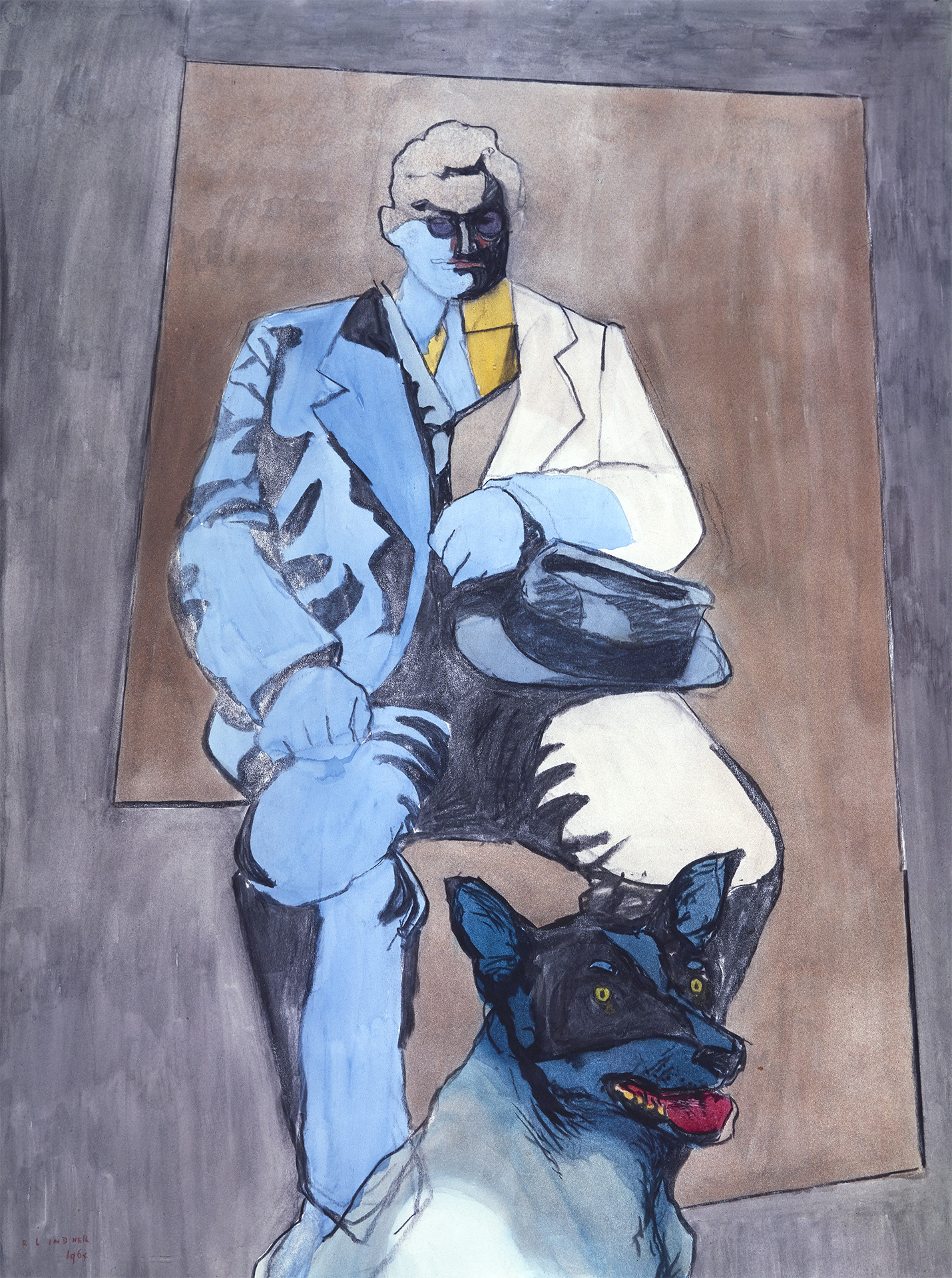 Man and Dog, 1964