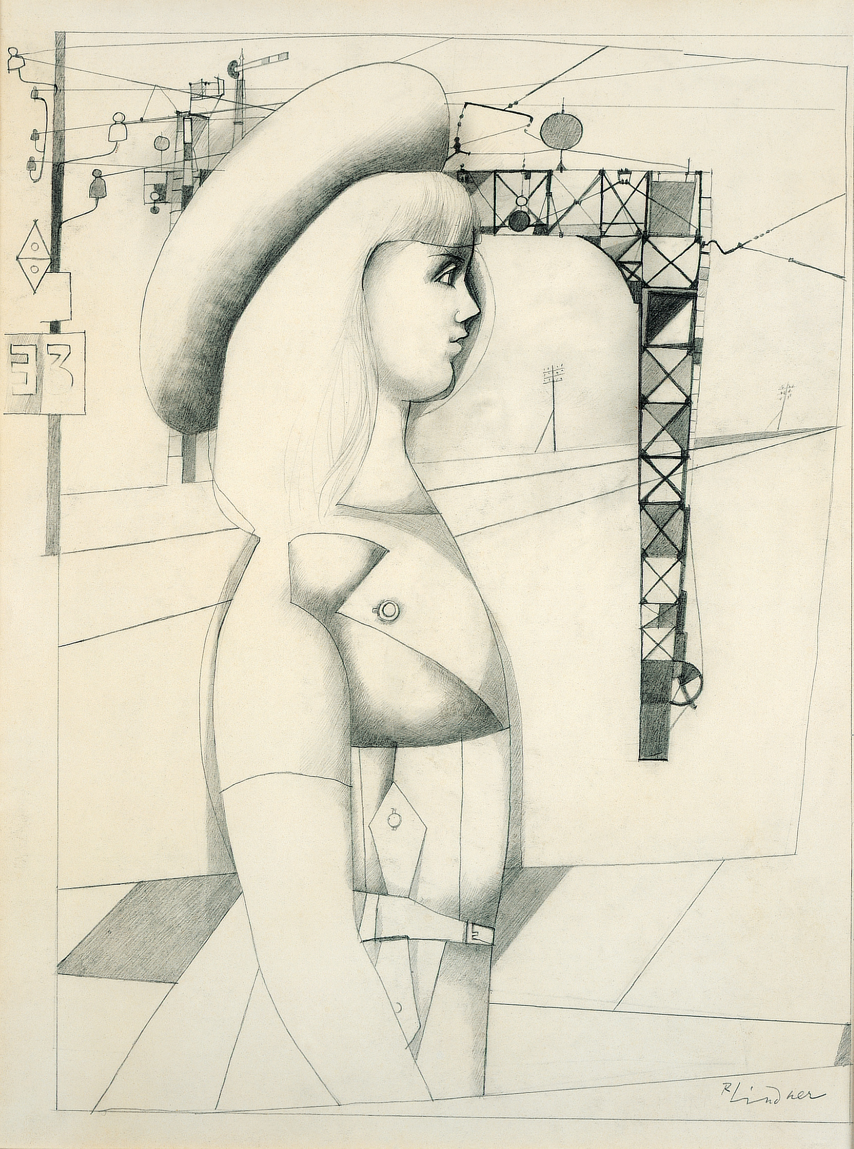 Untitled (The Artist's Wife), 1952