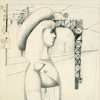 Untitled (The Artist's Wife), 1952