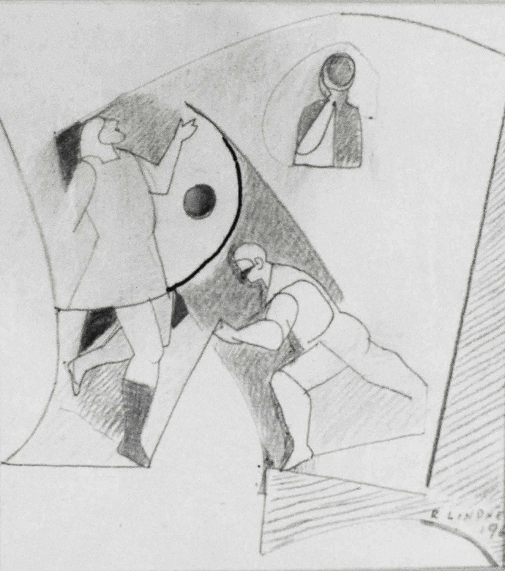 Study for The Secret, 1960