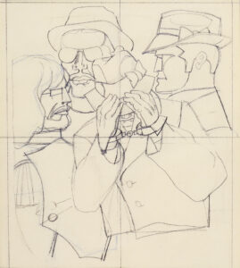 Study for New York Men, 1968