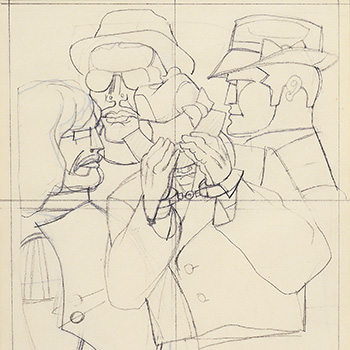 Study for New York Men, 1968