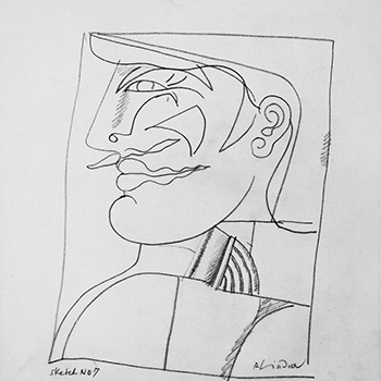 Study for Profile, 1969-73