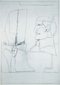 Tête d’homme, 1973