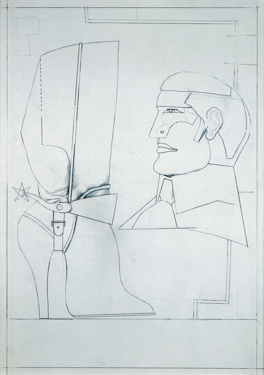 Tête d’homme, 1973